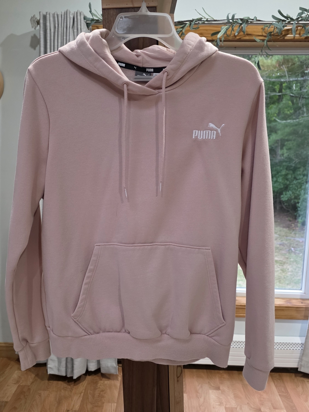Puma Soft Pink Pullover Hoodie